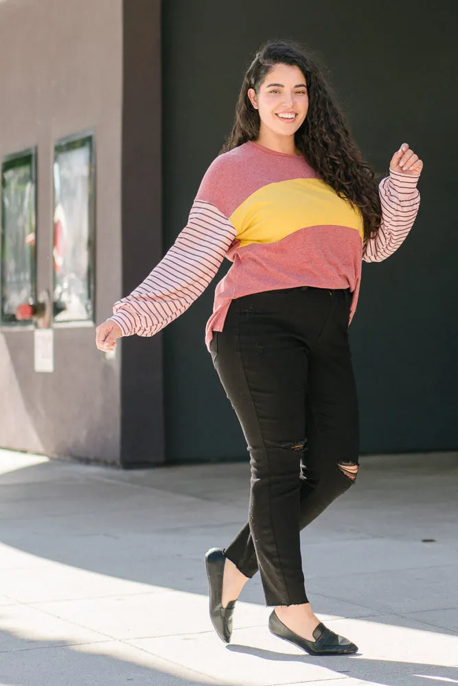 preorder - Belen High Rise Black Distressed Skinny Jeans - PLUS
