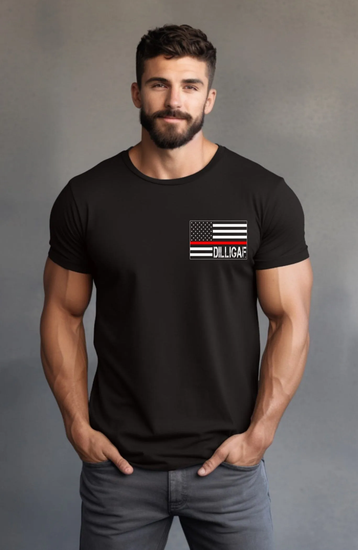 Red Lives Matter Punisher Tee