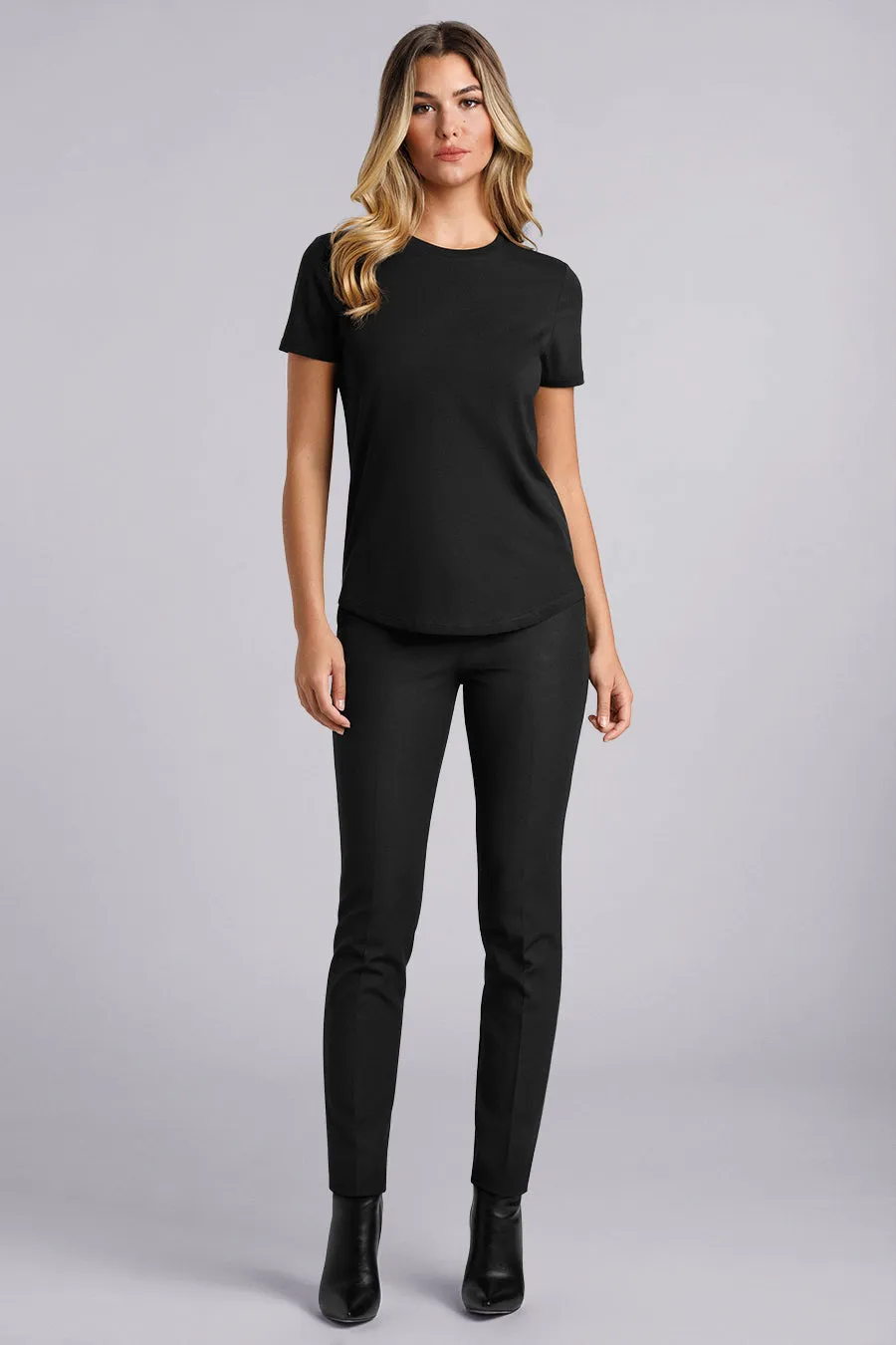 Refined Poise In Icy Cotton