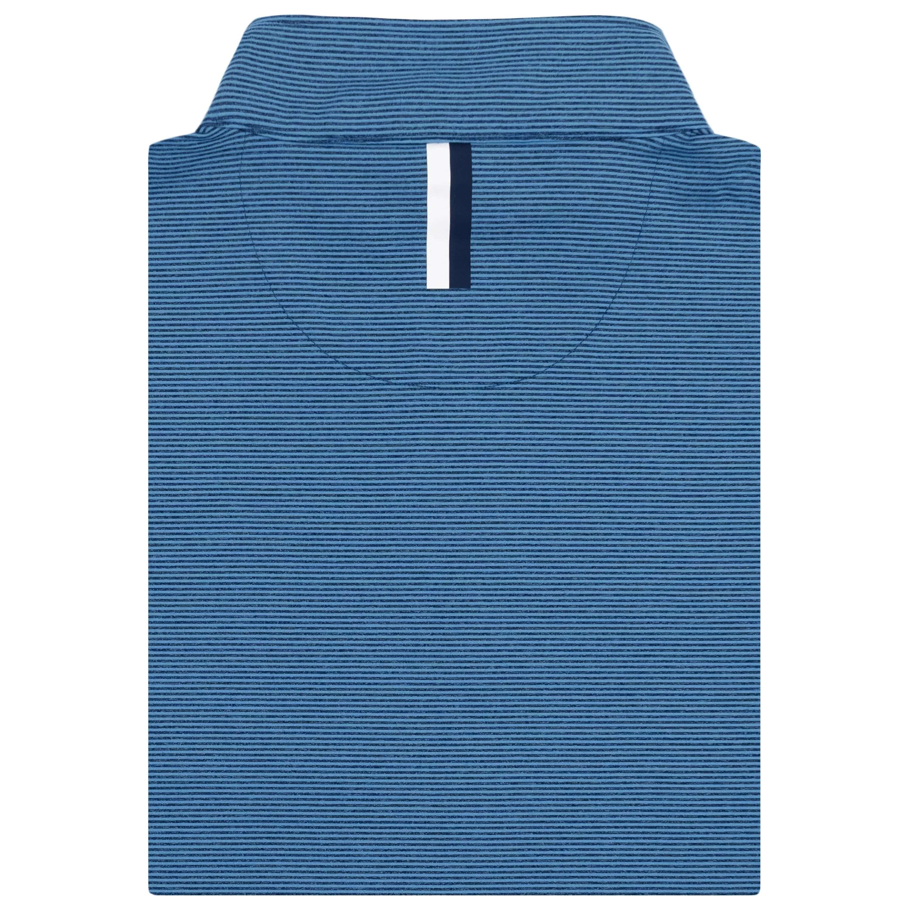 Riva Heather Stripe Performance Q-Zip | The Riva Heather Stripe - Highcountry Blue/Fleet Navy
