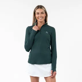 Solid Performance Q-Zip | Solid - Ponderosa Green - The Yellow Jasmine