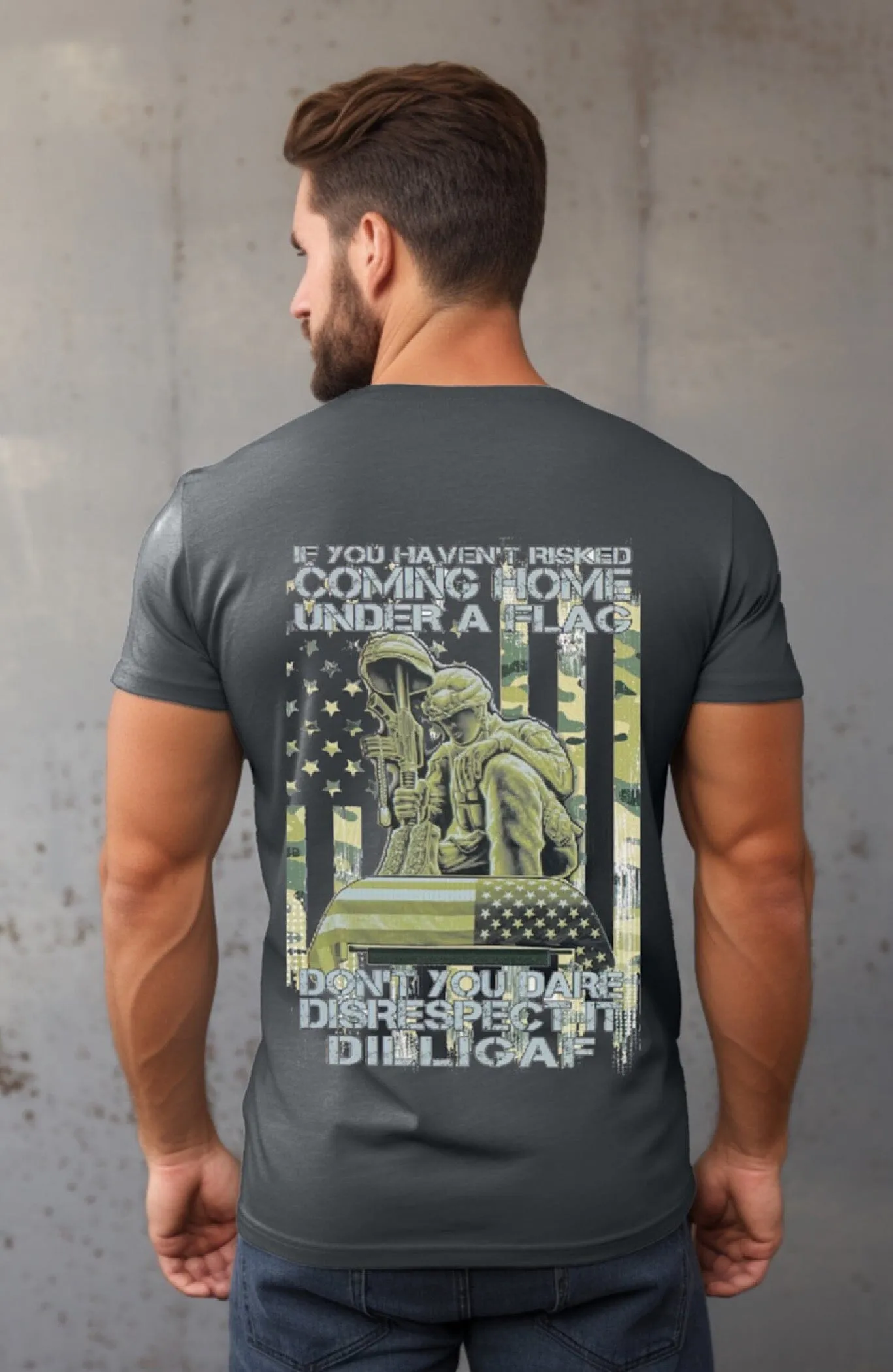 Stand for the Respect Flag Tee