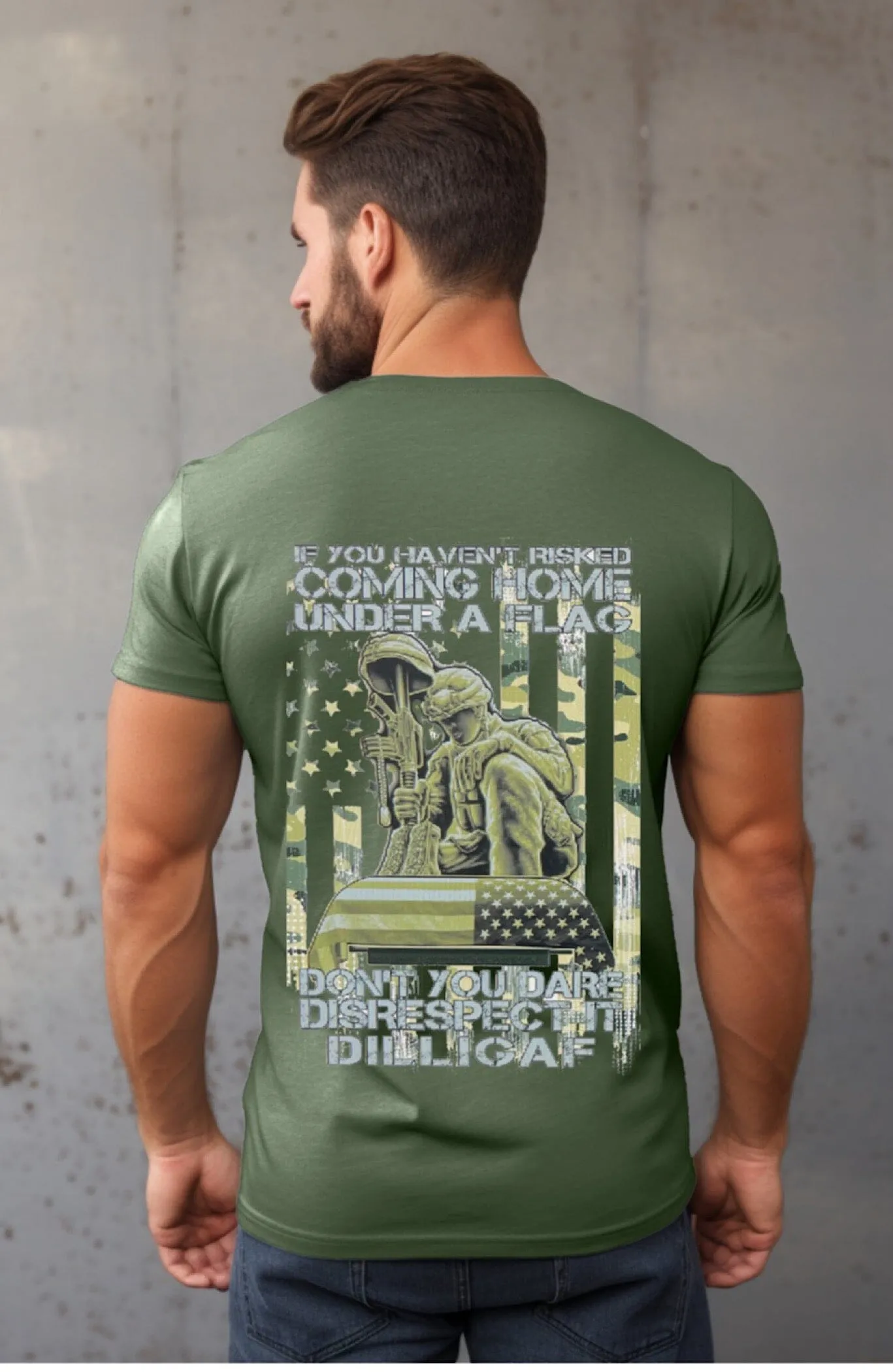 Stand for the Respect Flag Tee
