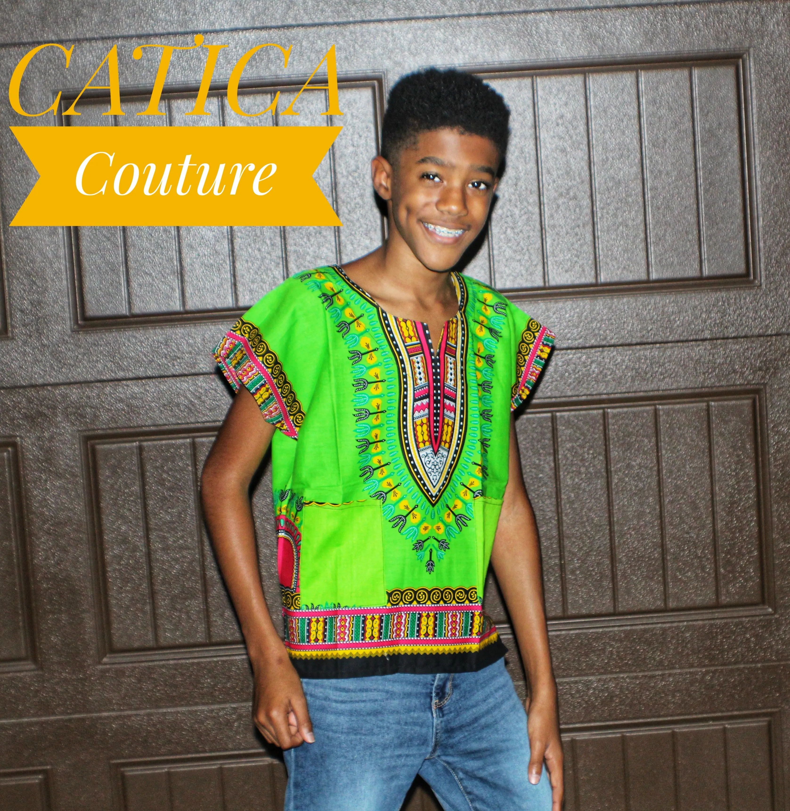 The Future Kids Dashiki Shirt Unisex | CATICA Couture