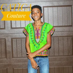 The Future Kids Dashiki Shirt Unisex | CATICA Couture