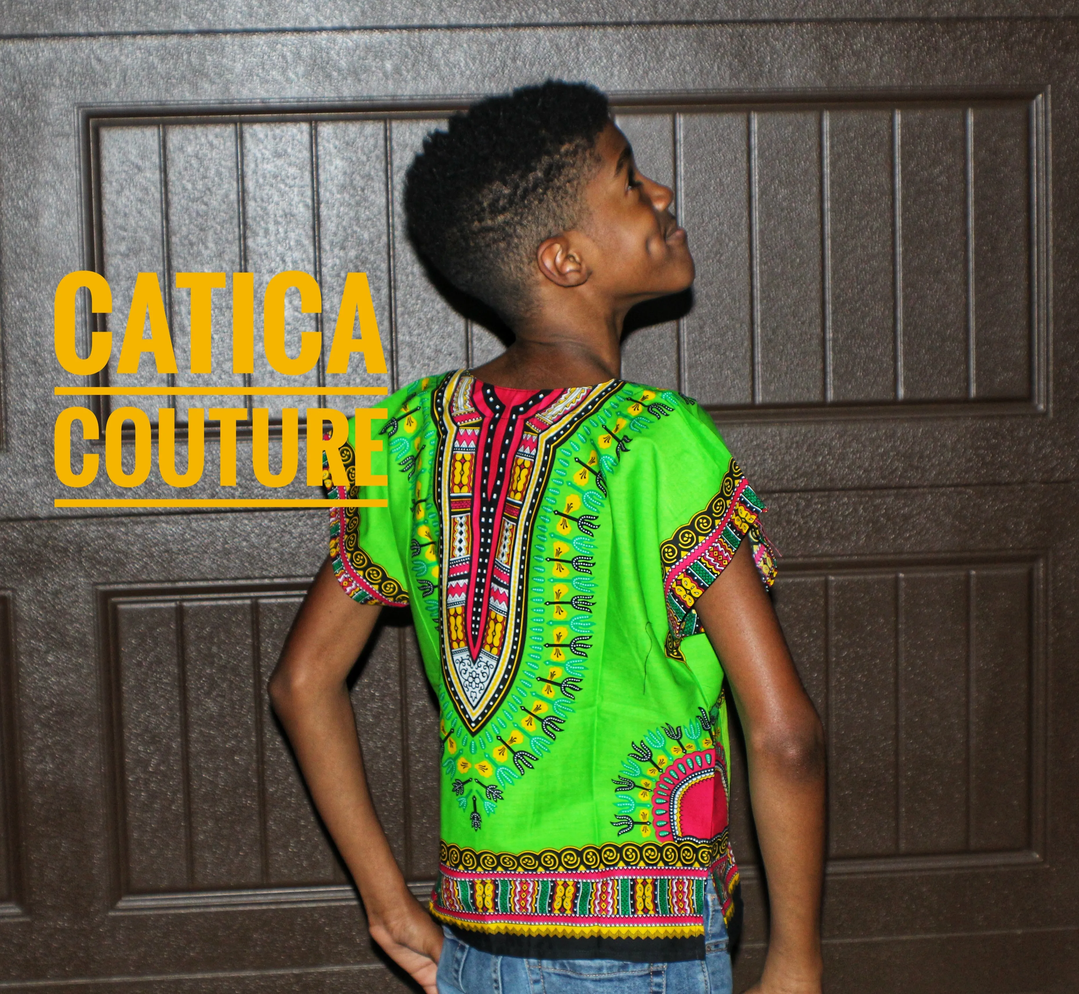 The Future Kids Dashiki Shirt Unisex | CATICA Couture