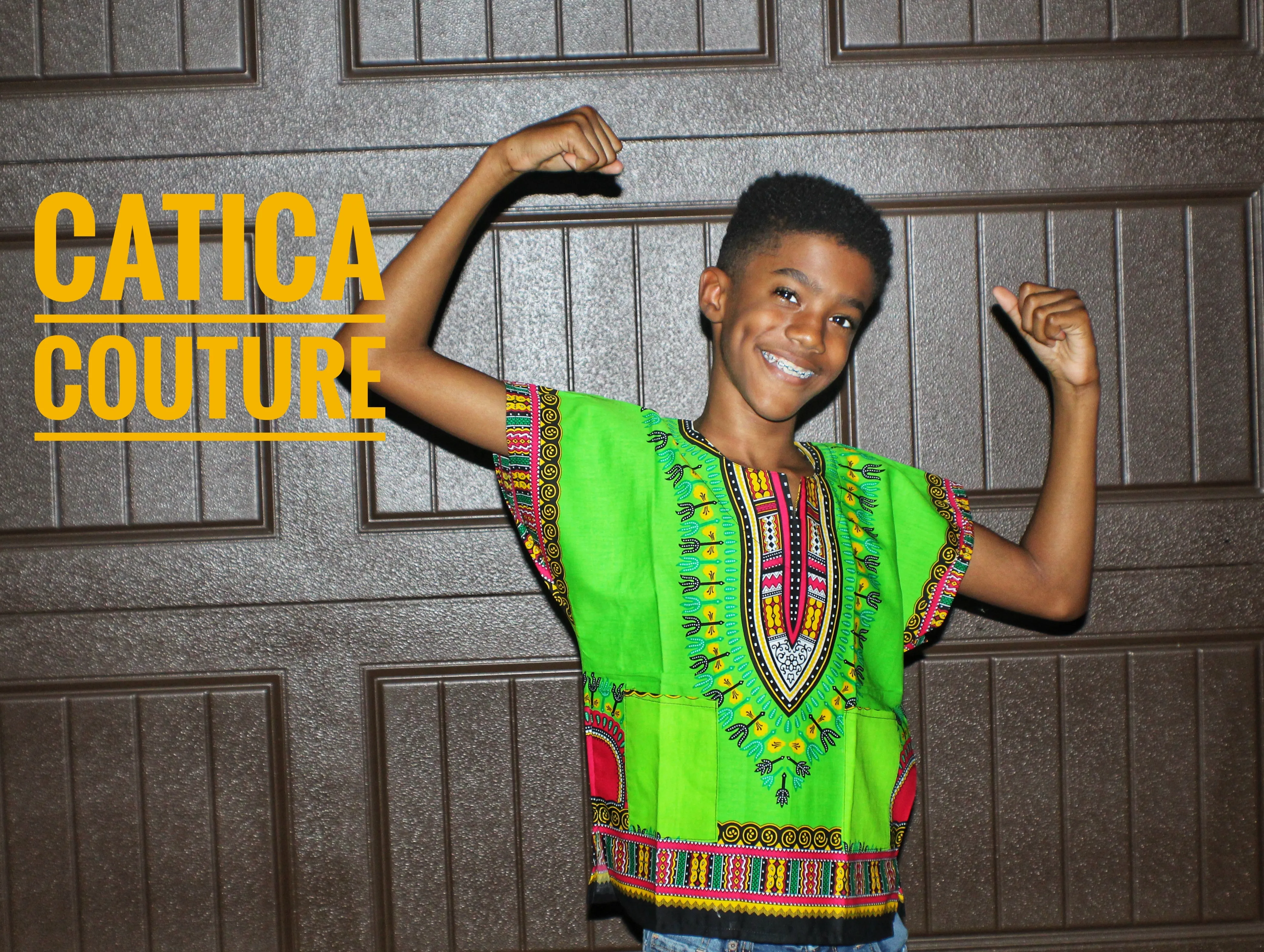 The Future Kids Dashiki Shirt Unisex | CATICA Couture