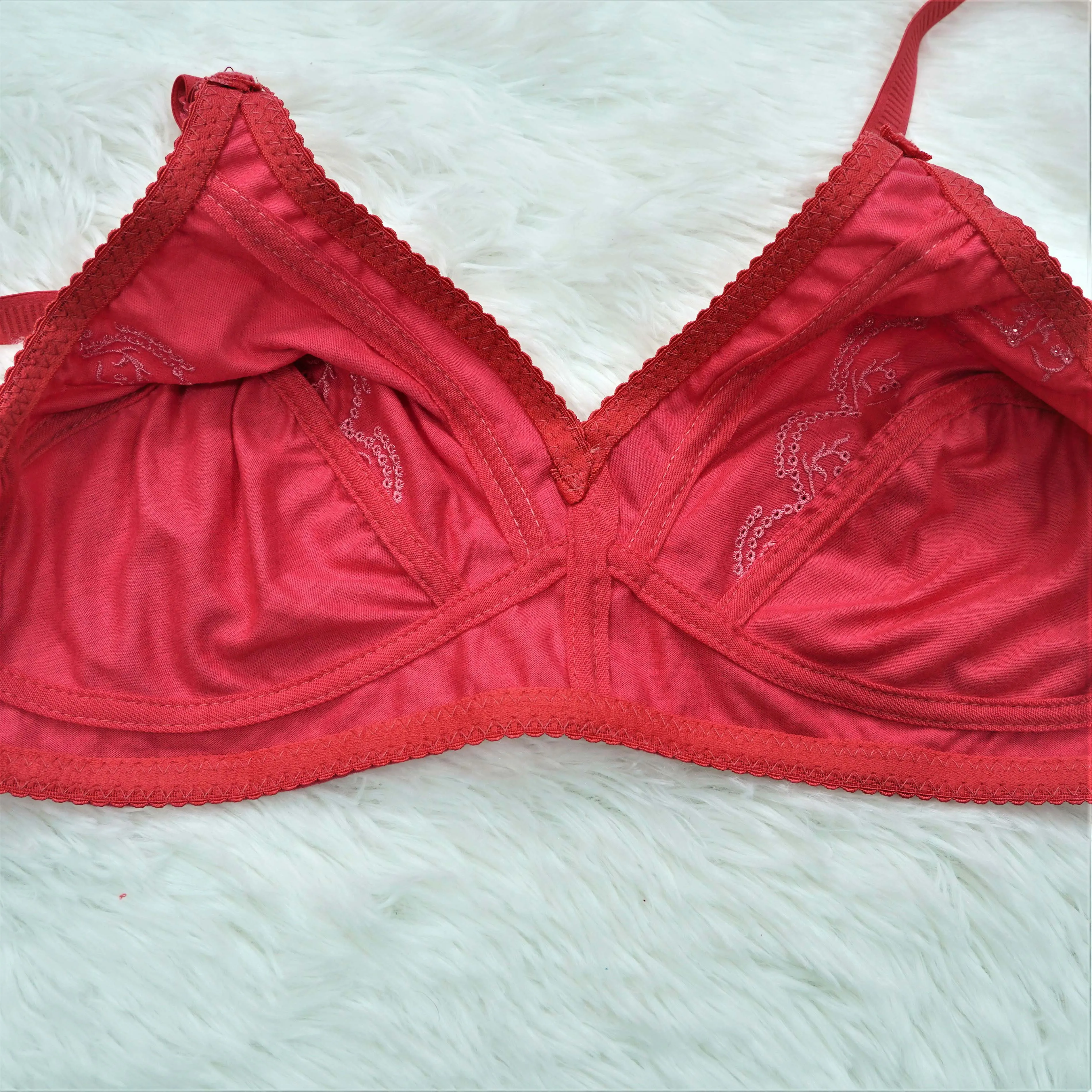Women's Galaxy Soft Cotton Non Padded Bra (013)