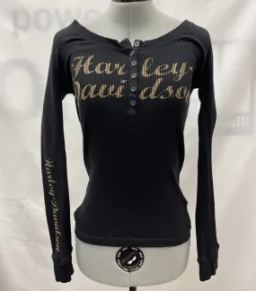 Women's Harley Davidson Long Sleeve Top, Extra Small