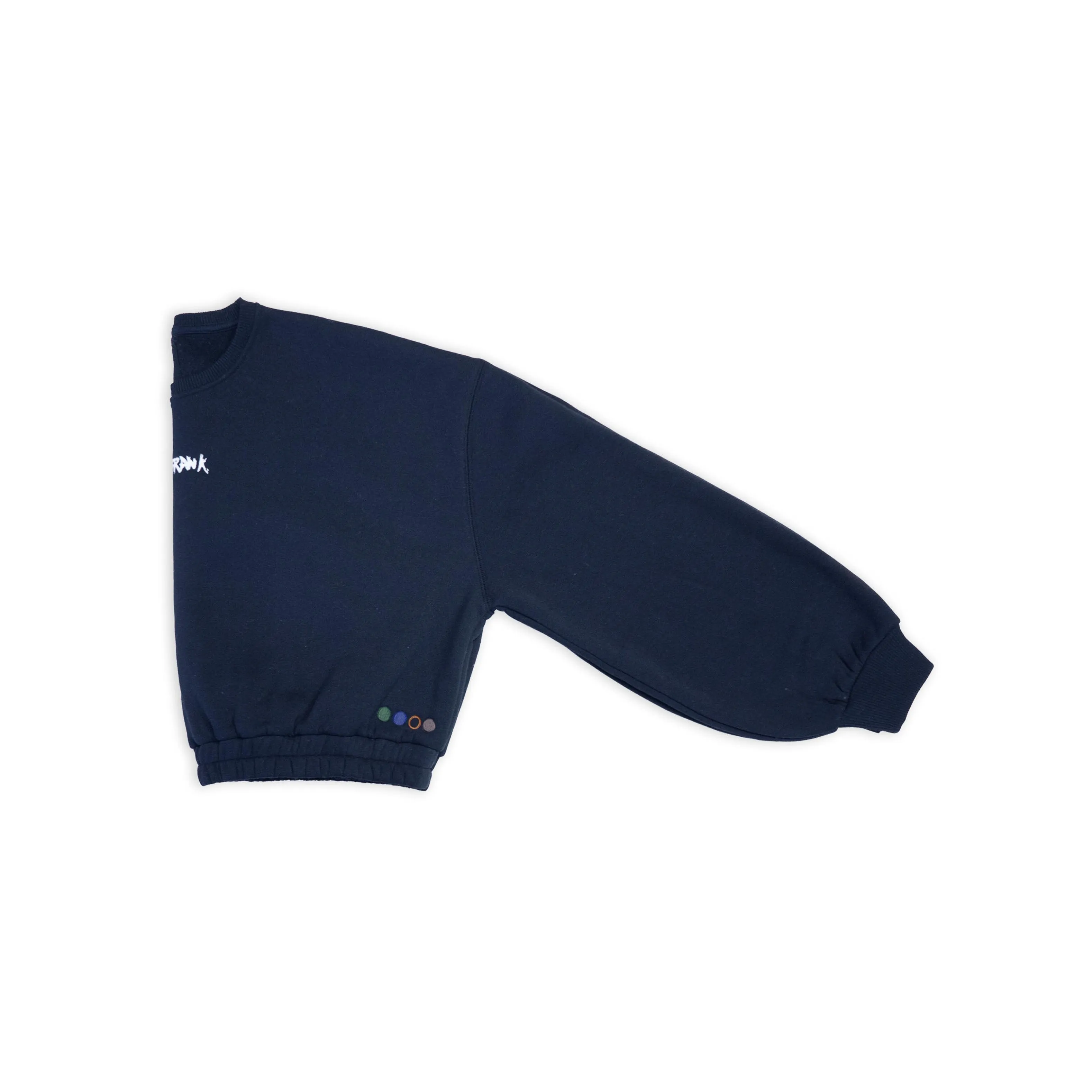 WOMEN'S HATTIE CROP SWEATSHIRT IN NAVY