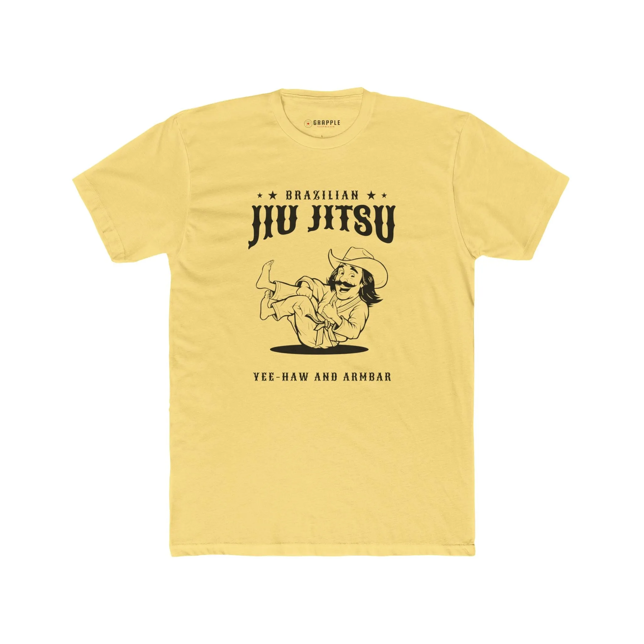 Yee Haw and Armbar Cowboy Jiu Jitsu T Shirt