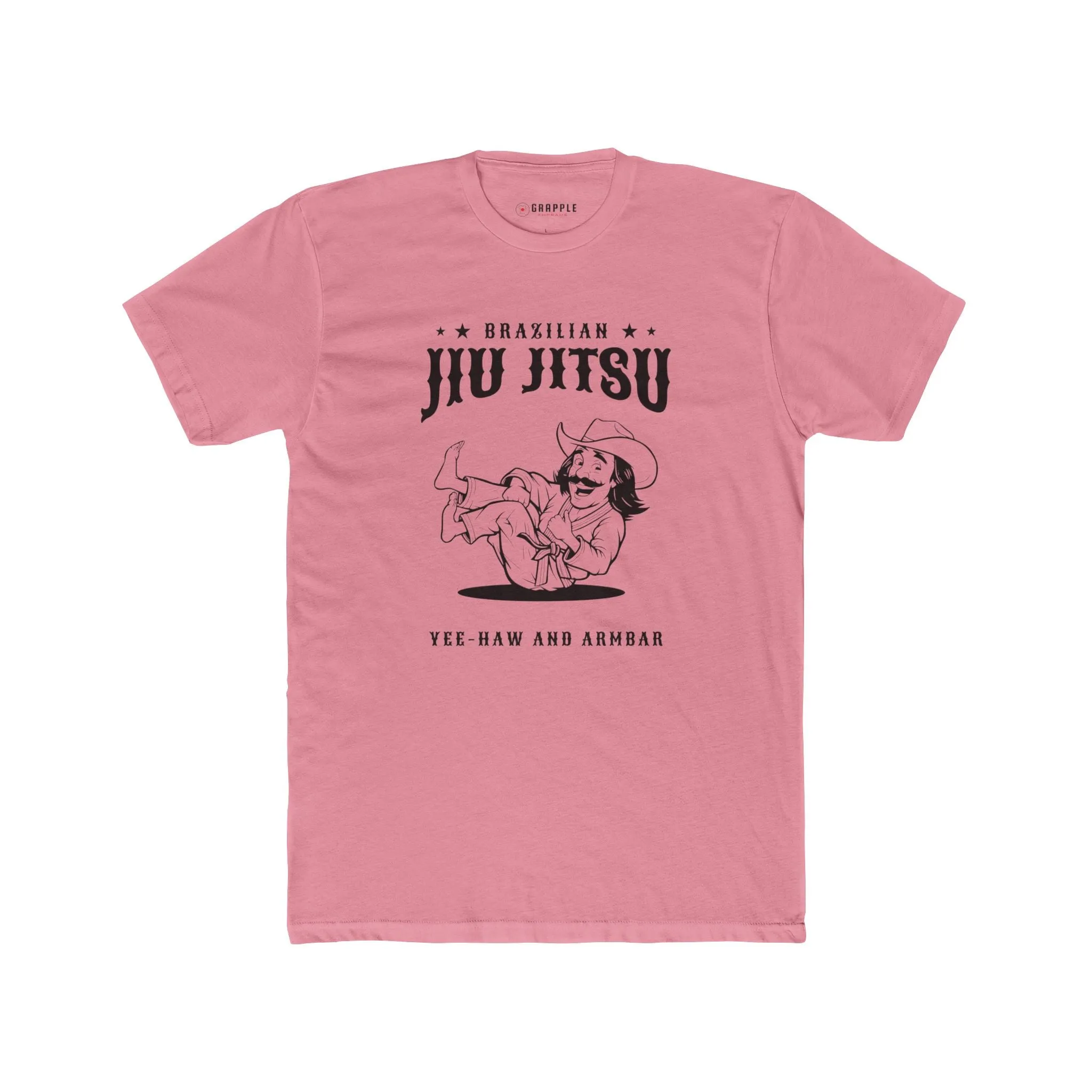Yee Haw and Armbar Cowboy Jiu Jitsu T Shirt