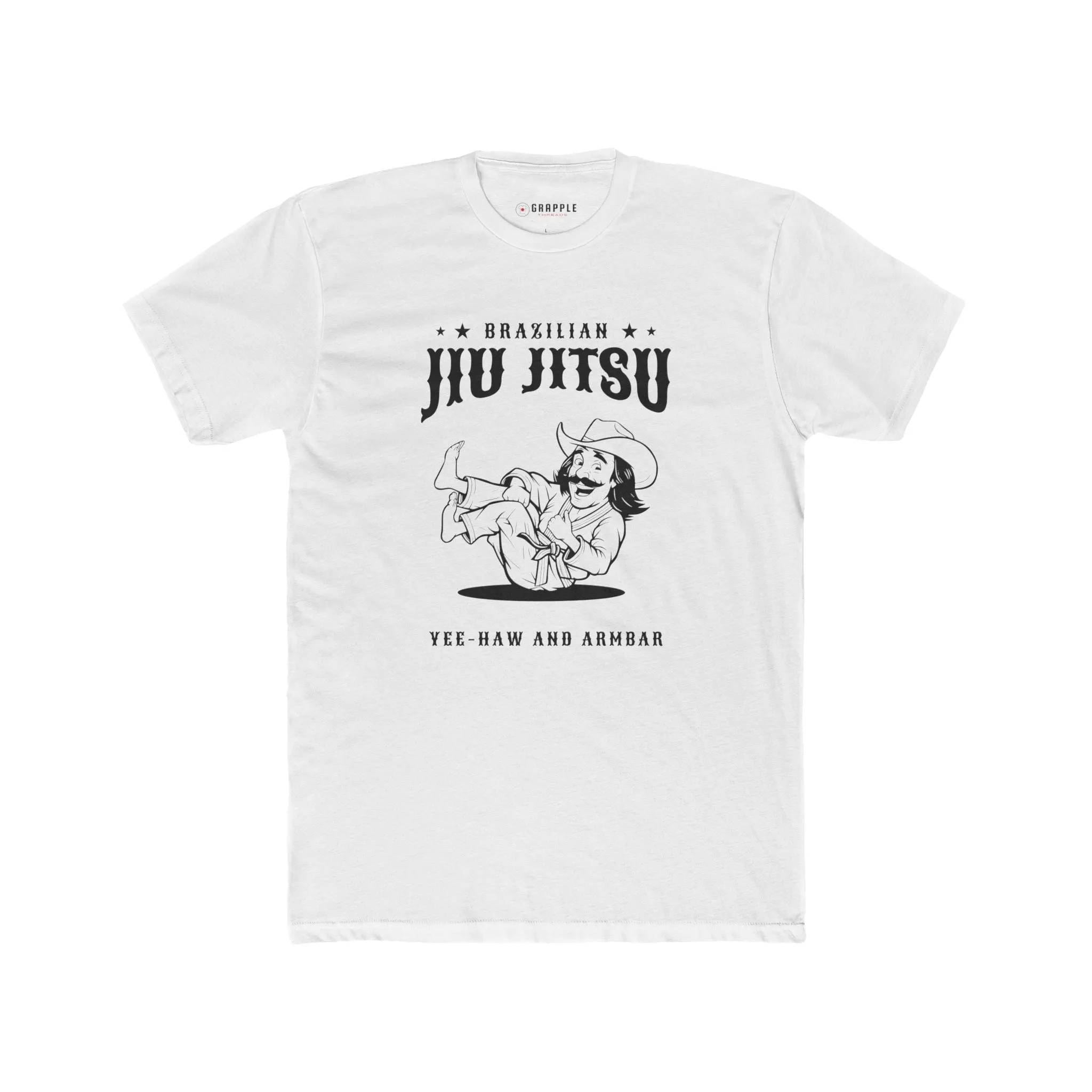 Yee Haw and Armbar Cowboy Jiu Jitsu T Shirt