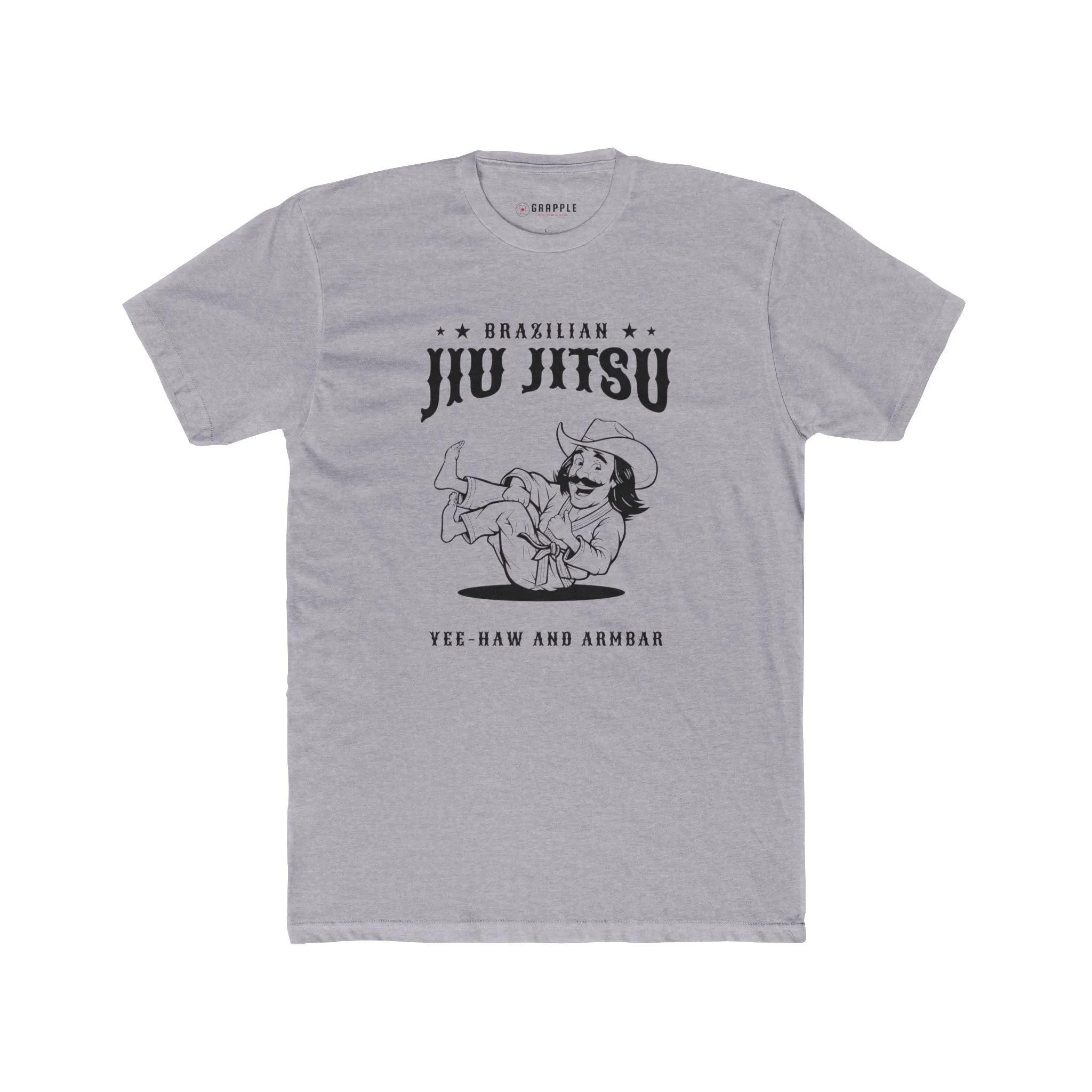 Yee Haw and Armbar Cowboy Jiu Jitsu T Shirt